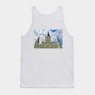 The Cathedral-Basilica in New Orleans Tank Top